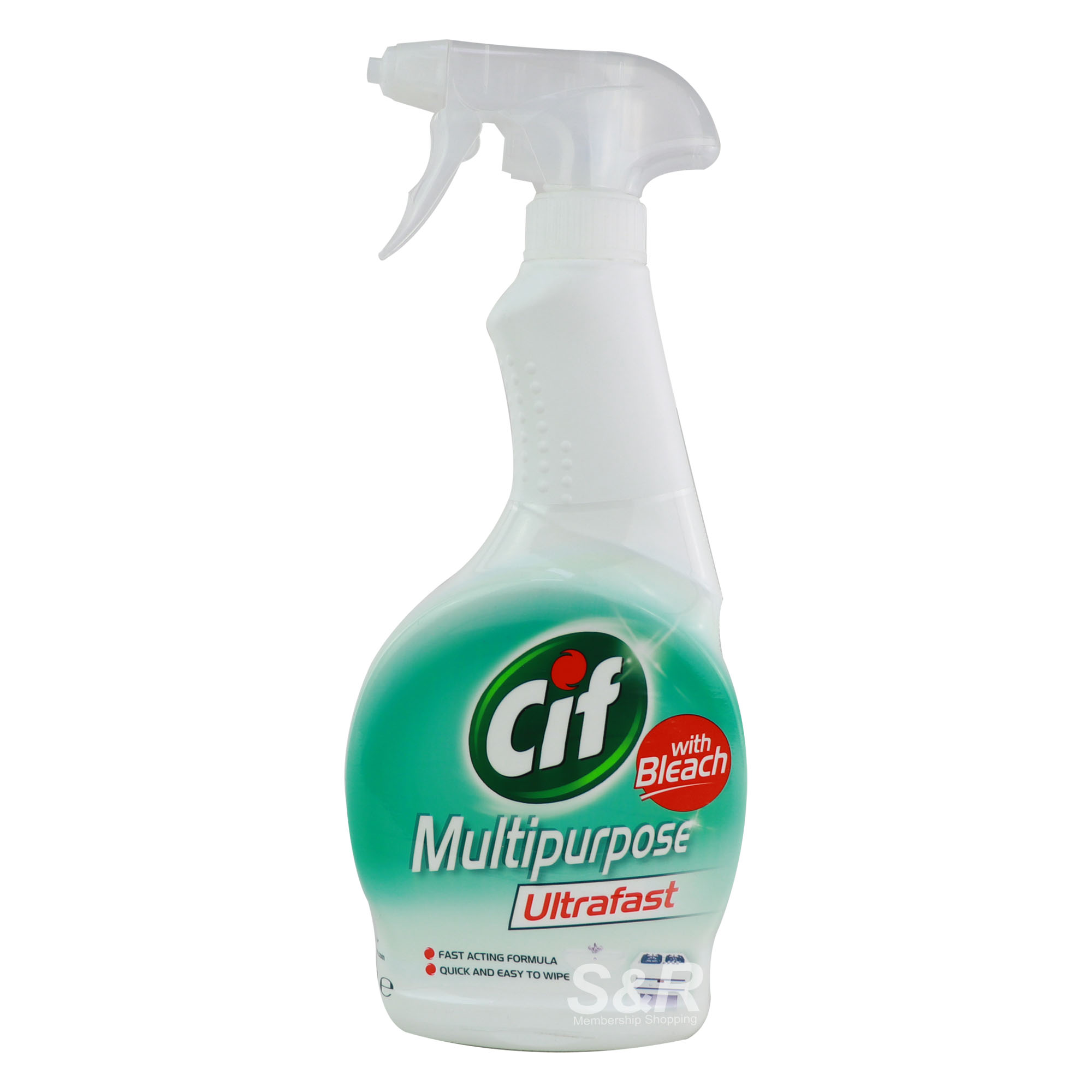 Cif Ultrafast Multipurpose Spray with Bleach 450mL Cif Ultrafast Multipurpose Spray with Bleach 450mL